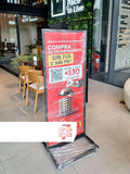 Paleta publicitaria metálica - Modelo 01