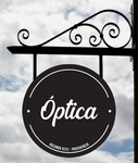 Soportes publicitarios Optica Vista Boutique