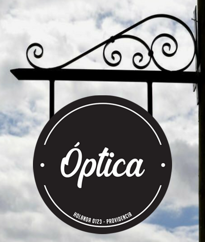 Soportes publicitarios Optica Vista Boutique